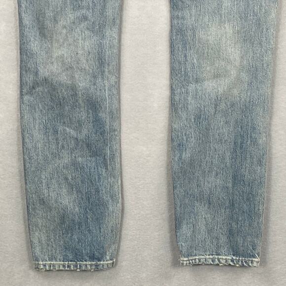 Sun + Stone Men's 30x32 Union Slim-Fit Distressed Denim Jeans Vintage Wash NEW - Picture 8 of 13